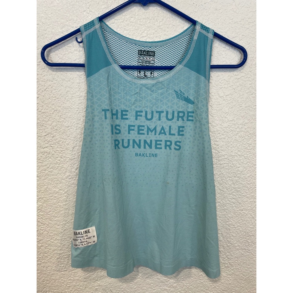 McCarren Original Singlet CON - Future is Female Runners Size Large